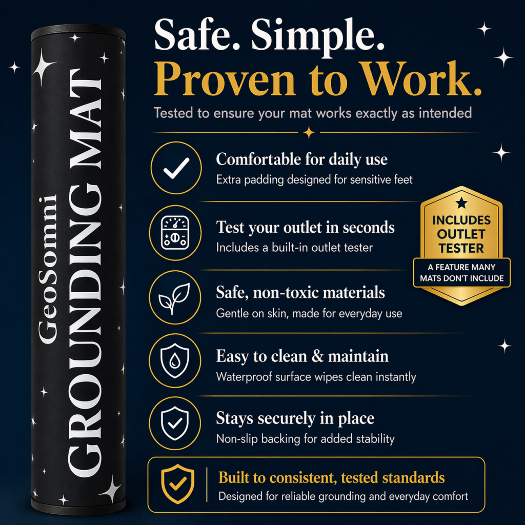GeoSomni_Grounding Floor mat_Features