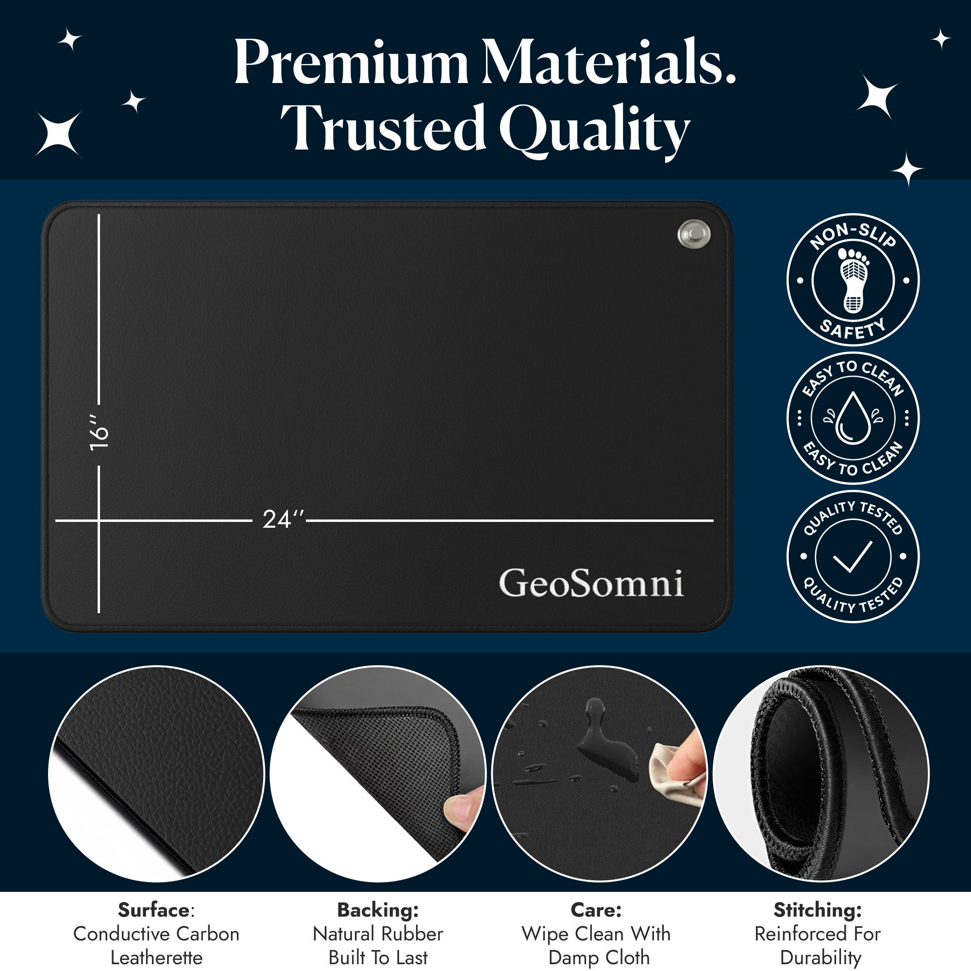 Grounding Floor mat_Premium Materials
