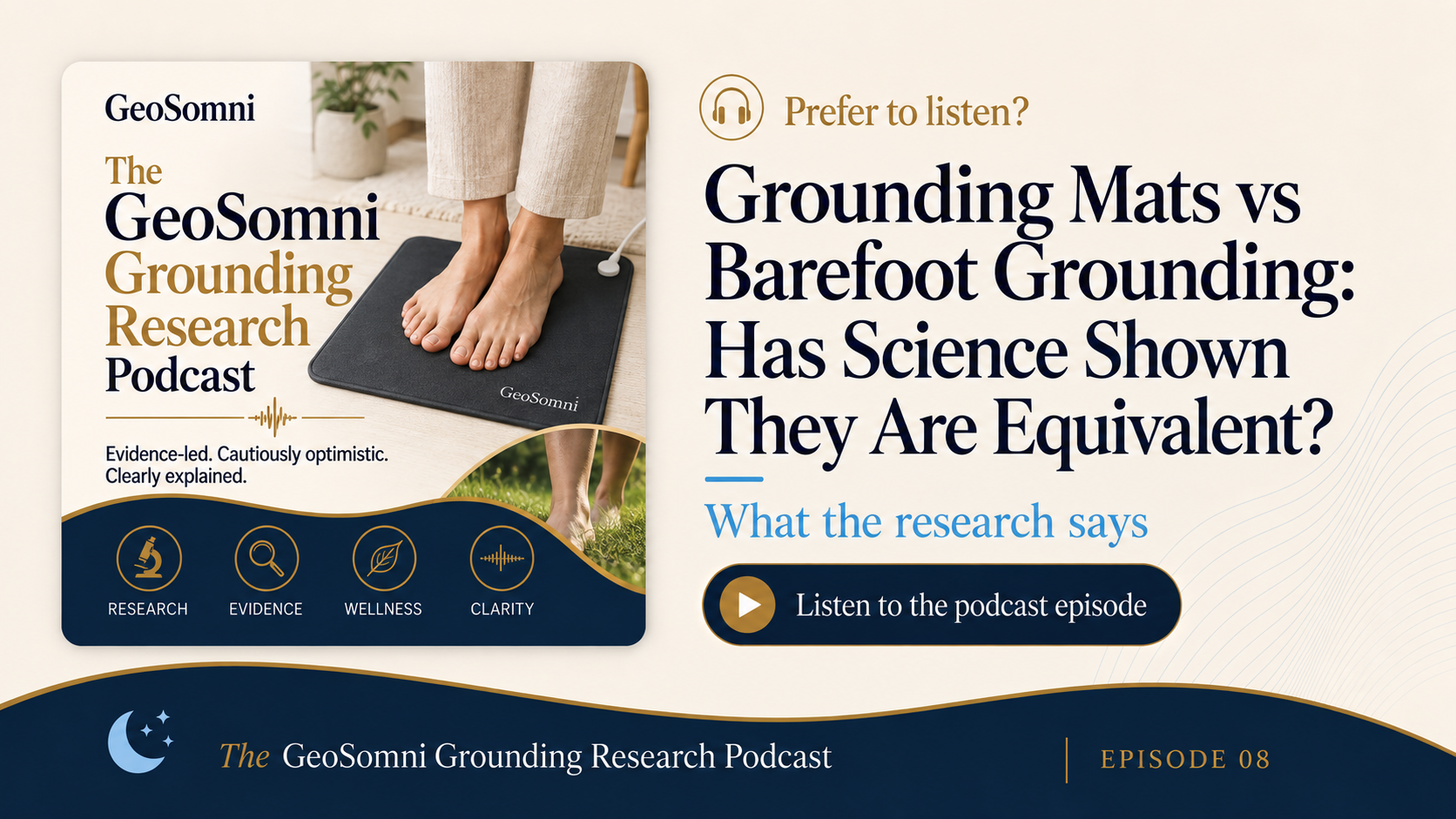 Grounding Mat vs Barefoot Grounding_GeoSomni
